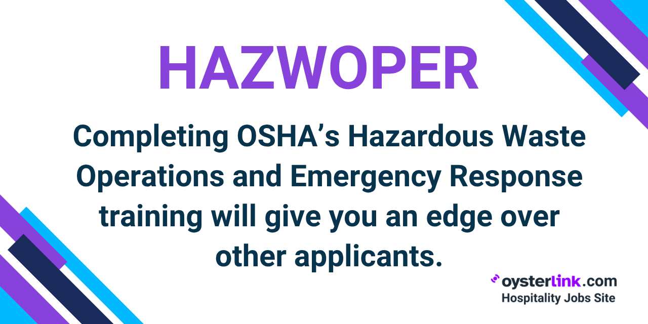 hazwoper training